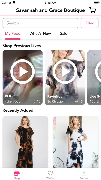 Savannah and Grace Boutique应用截图