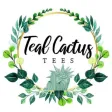 Teal Cactus Tees Teal Cactus Tees