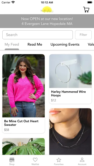 Capturas de pantalla de Shop The Afterglow Boutique