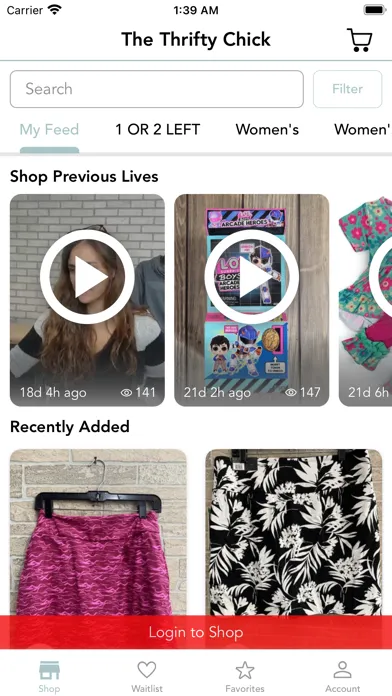 Screenshot di The Thrifty Chick