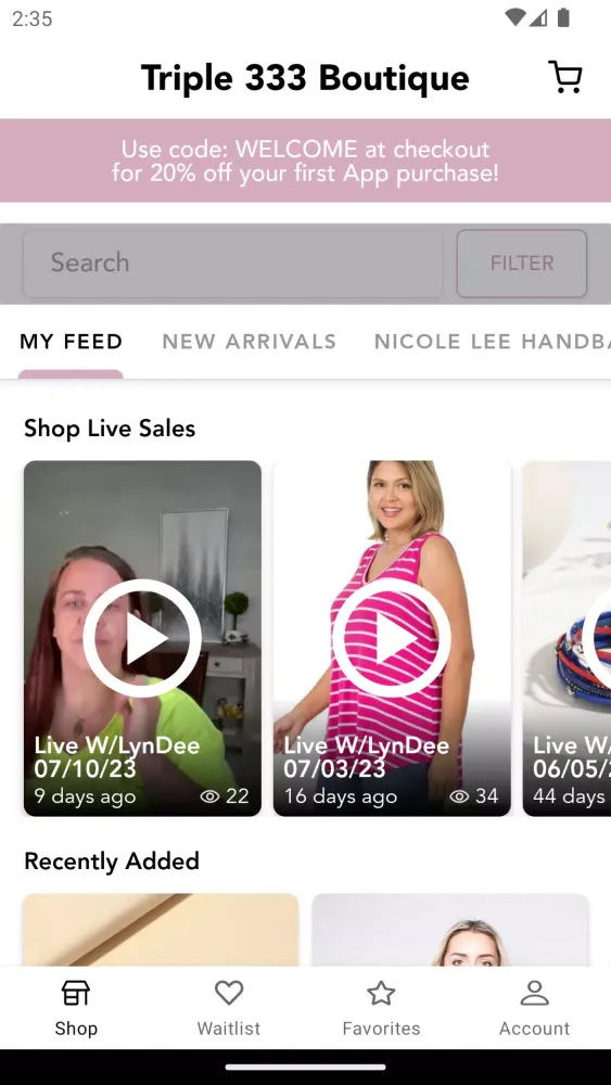 Triple 333 Boutique Screenshots