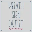 Wreath Sign Outlet