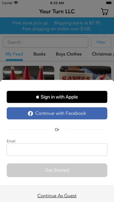 Tangkapan layar Your Turn LLC