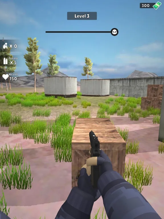 Gun master - FPS shooting game iPad  स्क्रीनशॉट