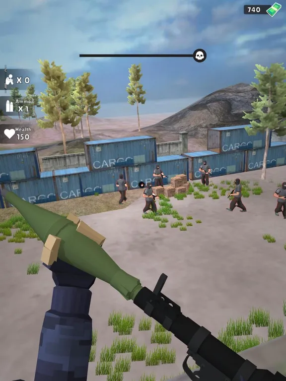 Gun master - FPS shooting game iPad  स्क्रीनशॉट