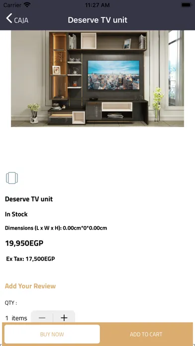 Ảnh chụp màn hình của CAJA –  Caja store Home Furnit