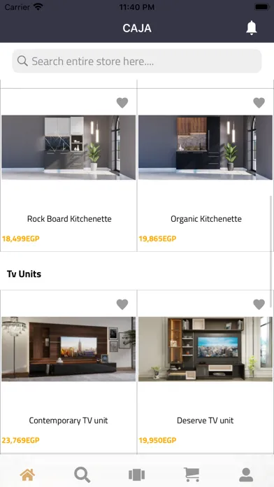 Ảnh chụp màn hình của CAJA –  Caja store Home Furnit