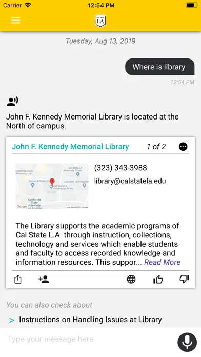 AskCalStateLA Screenshots