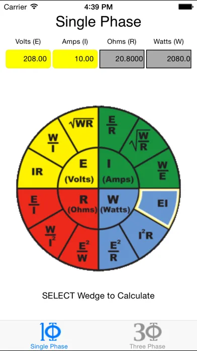 تصاویر OHMs Law Calc