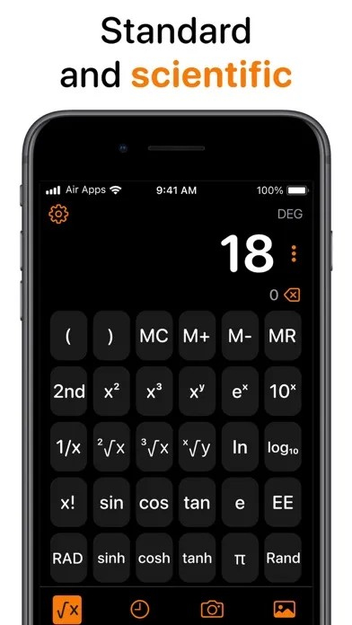 Capturas de tela do Calculator Air: AI Math Solver