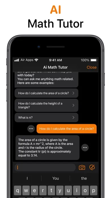 Capturas de tela do Calculator Air: AI Math Solver