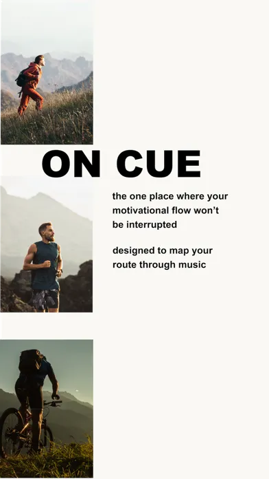 On Cue Music Player Screenshots