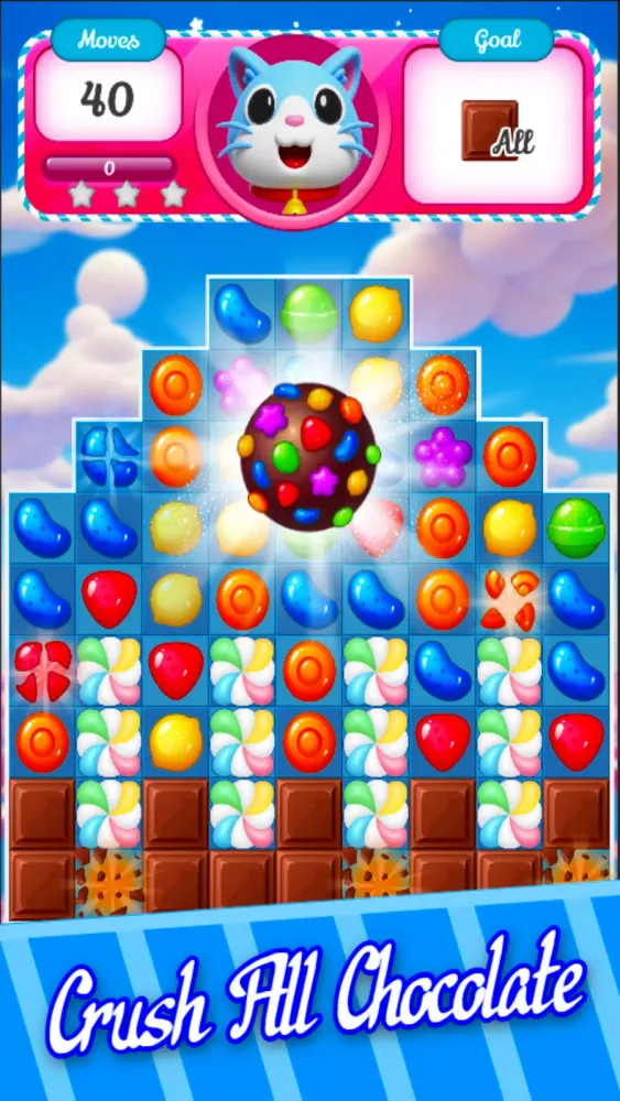 Capturas de pantalla de Candy Glide: Puzzle Game