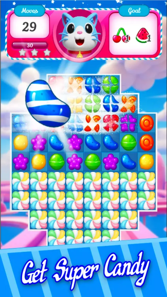Capturas de pantalla de Candy Glide: Puzzle Game