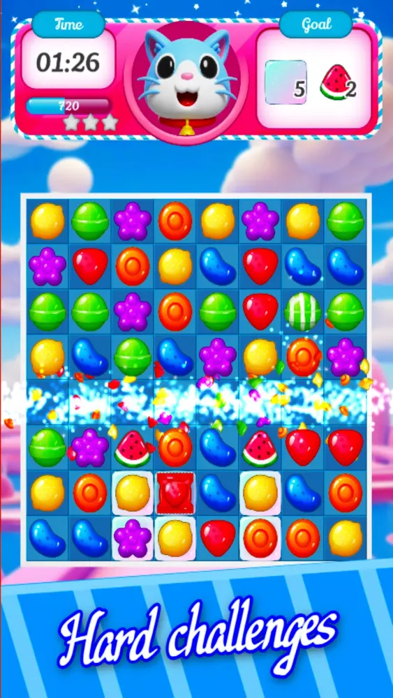 Capturas de pantalla de Candy Glide: Puzzle Game