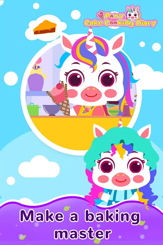 Pony Cake Cooking Diary-Dessert Cooking Game Screenshots