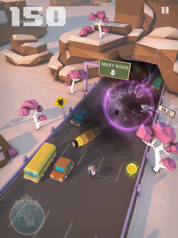 Ảnh chụp màn hình của Milky Road: Save the Cow iPad 