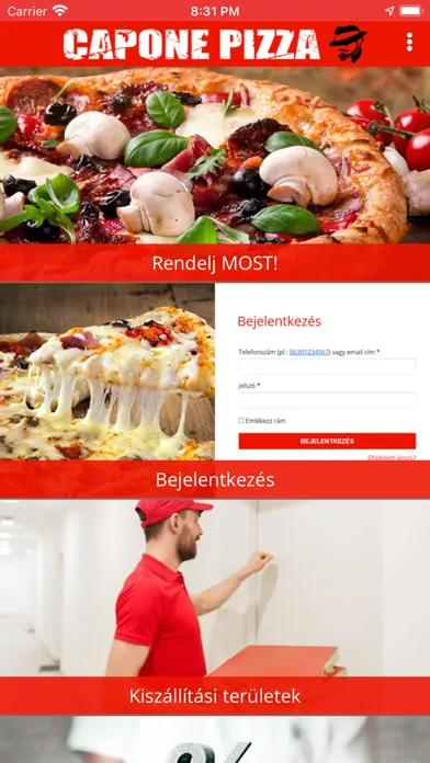 Capone Pizza স্ক্রিনশট