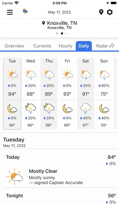 تصاویر Captain Accurate Weather