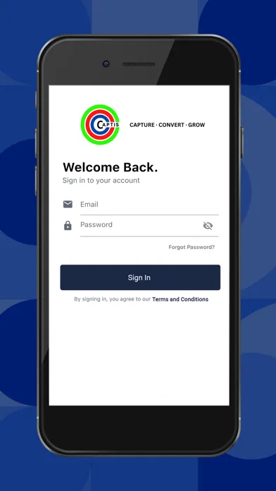 Screenshot di Captis CRM