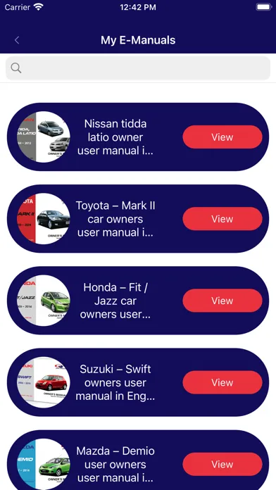 My Car Manual سکرین شاٹس