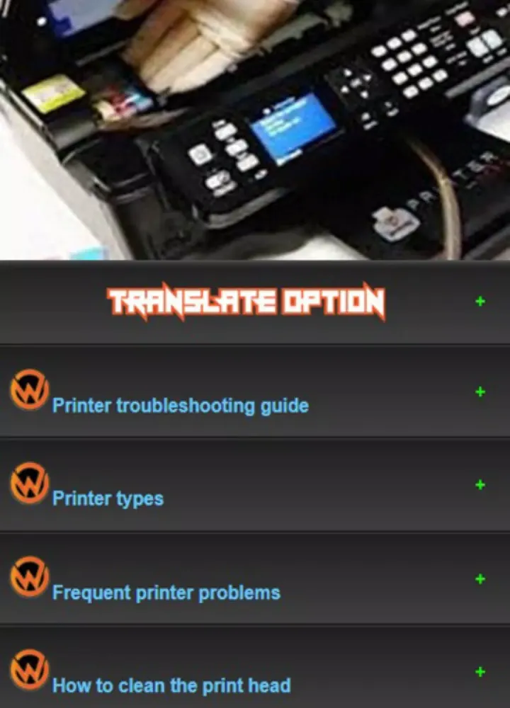 How to Repair Printer Screenshots