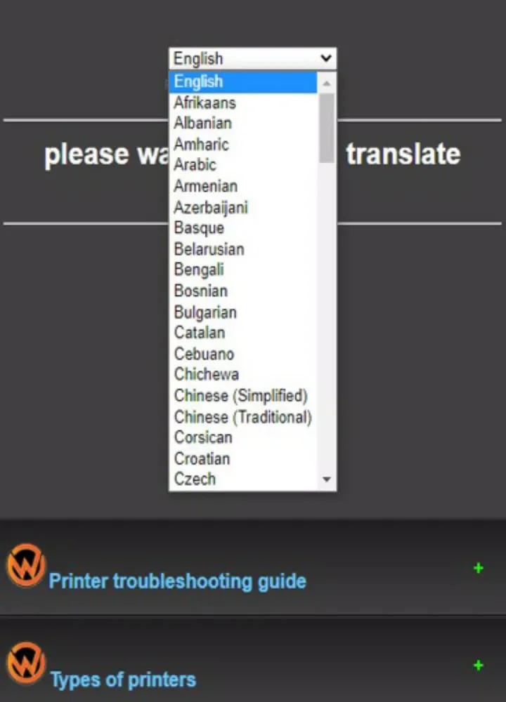 How to Repair Printer Screenshots