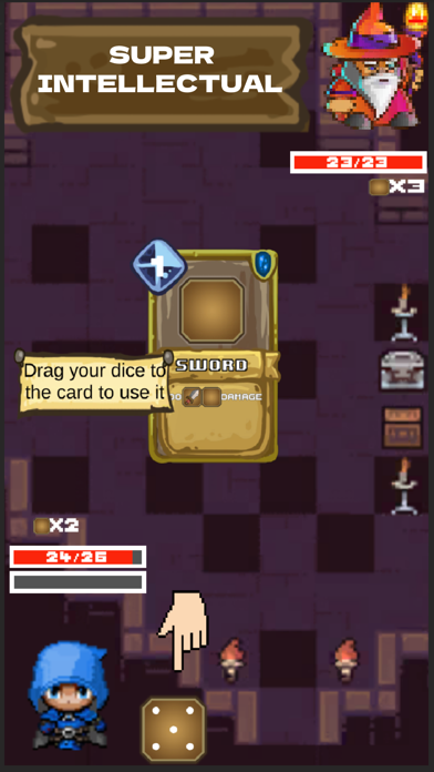 Dice Dungeon:Roguelike Deck应用截图
