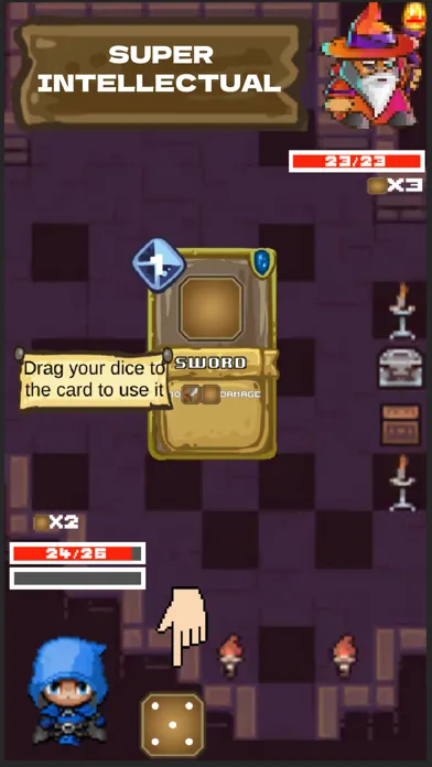 Dice Dungeon:Roguelike Deck应用截图