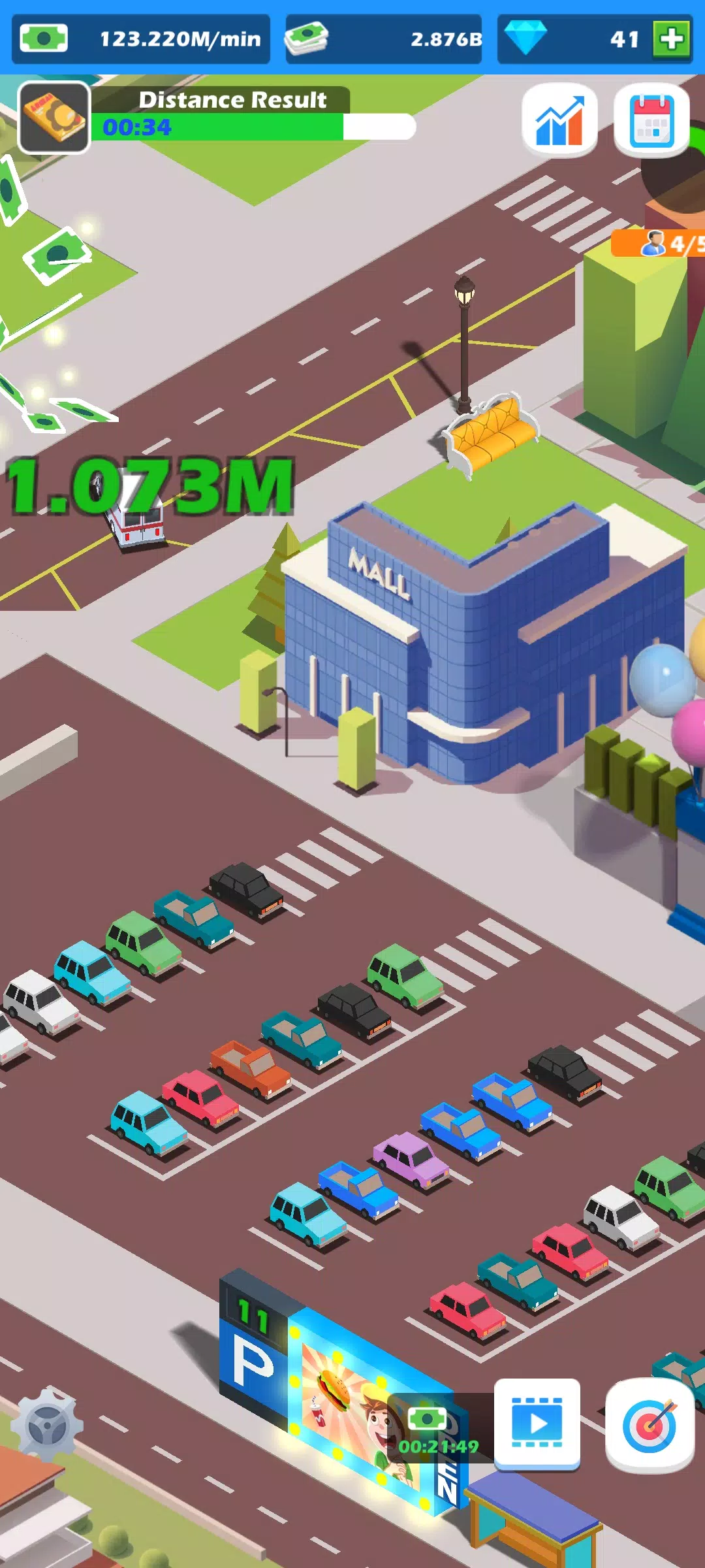 Idle Commercial Street Tycoonscreenshot dell'app3