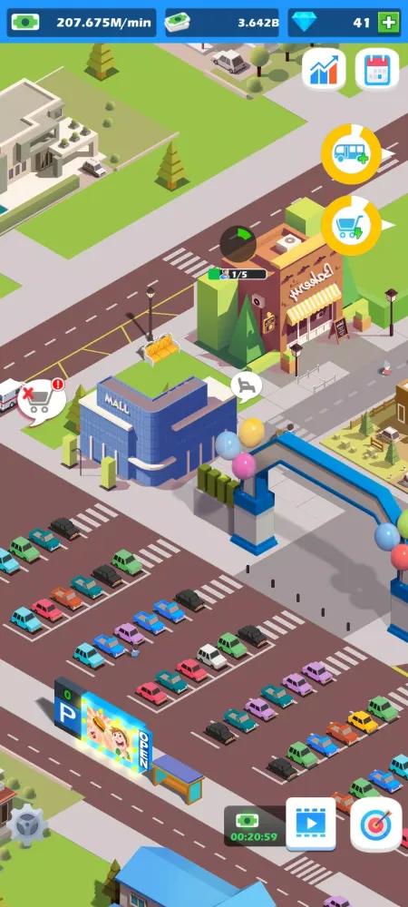 Скриншоты Idle Commercial Street Tycoon