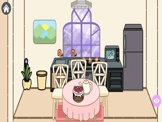Capturas de tela do Room Idea Toca Aesthetic Ha iPad 