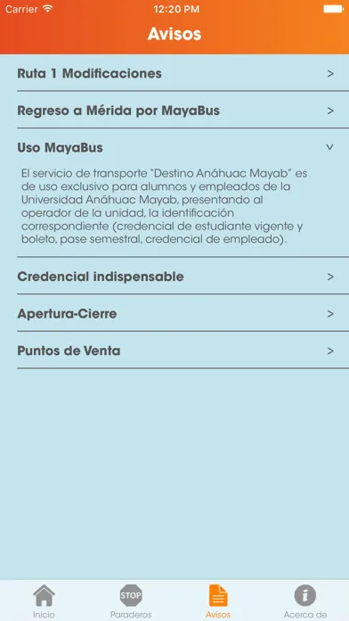 MayaBus 스크린샷