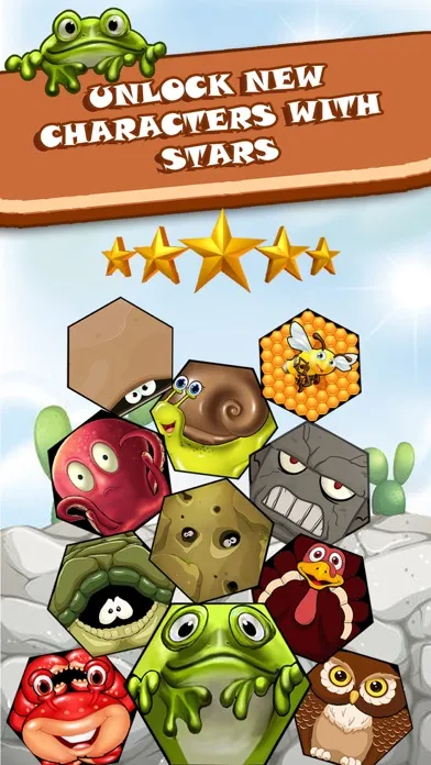 Ảnh chụp màn hình của Hexa Frog - Brick Breaking