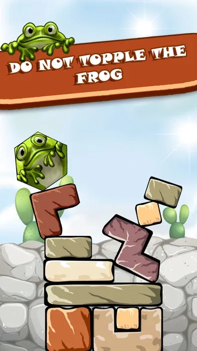 Ảnh chụp màn hình của Hexa Frog - Brick Breaking