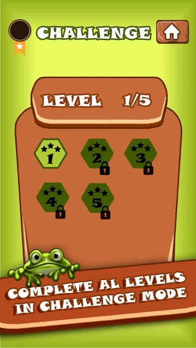 Ảnh chụp màn hình của Hexa Frog - Brick Breaking