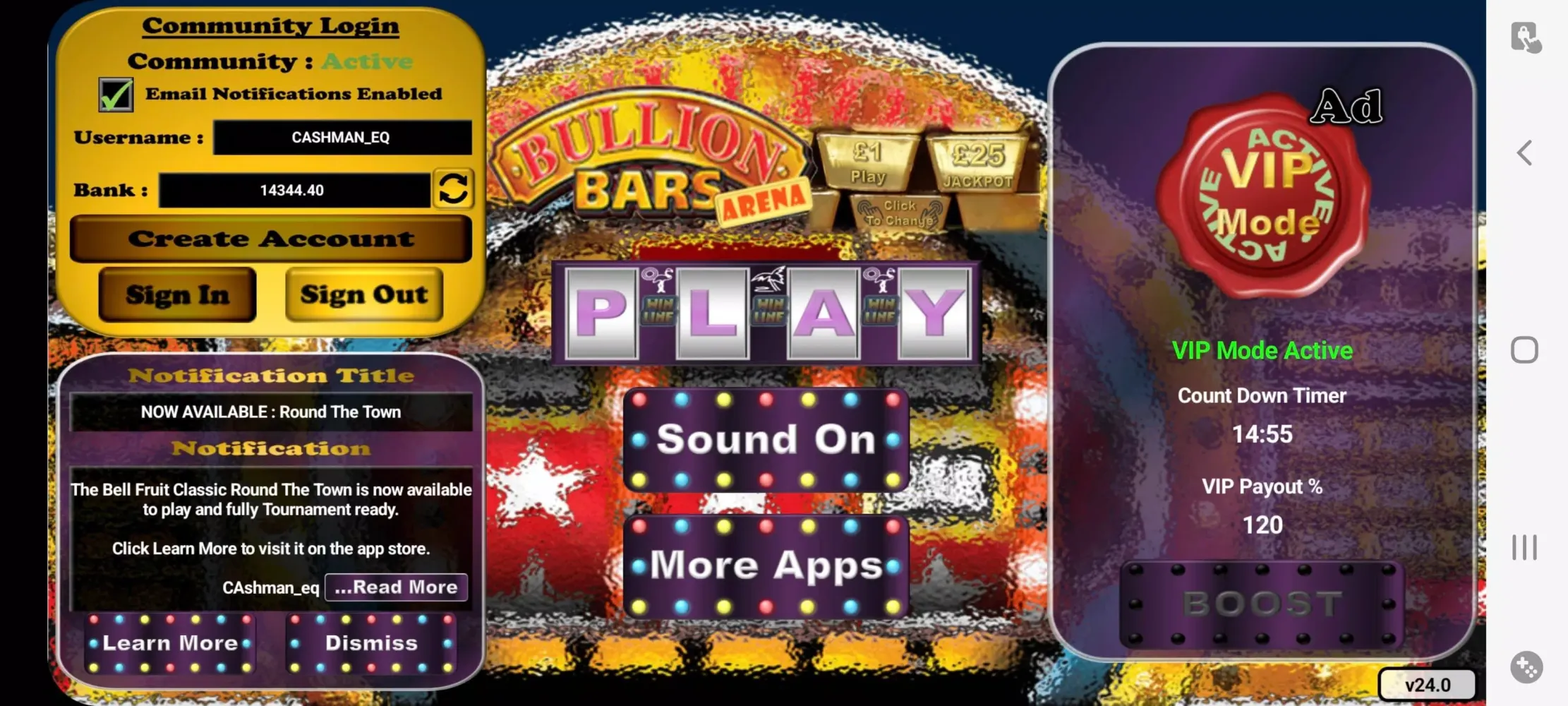 Bullion Bars Arena Screenshots