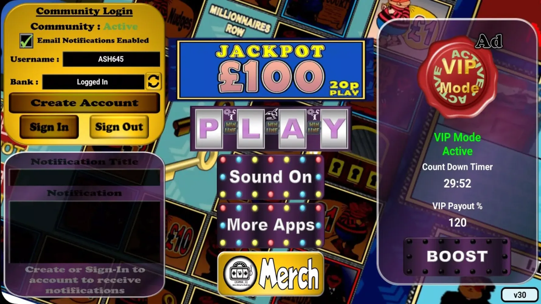 Club Cops N Robbers Slot Screenshots