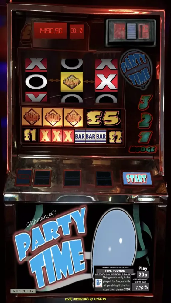 Screenshot di PartyTime Arena UK Slot