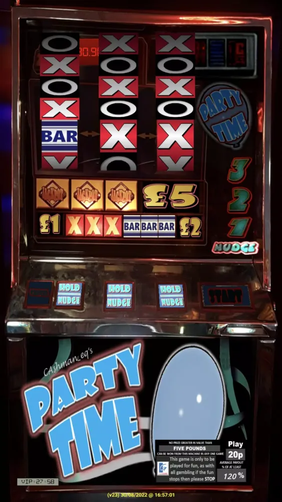 Screenshot di PartyTime Arena UK Slot