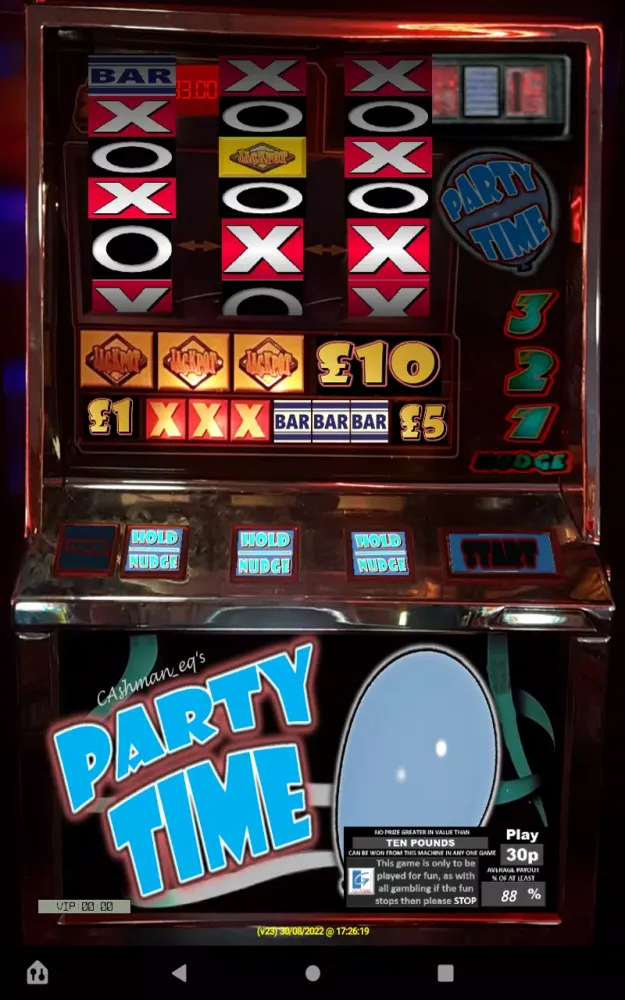 Screenshot di PartyTime Arena UK Slot