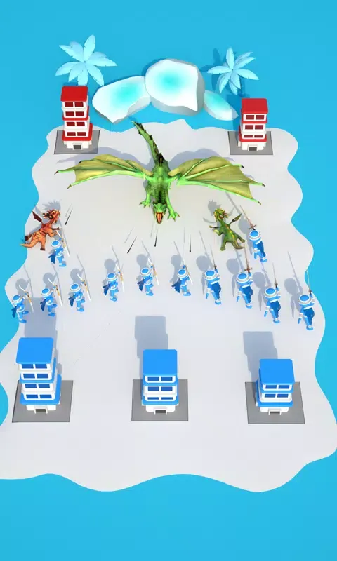 Capturas de tela do Merge And Conquer: Battle Game
