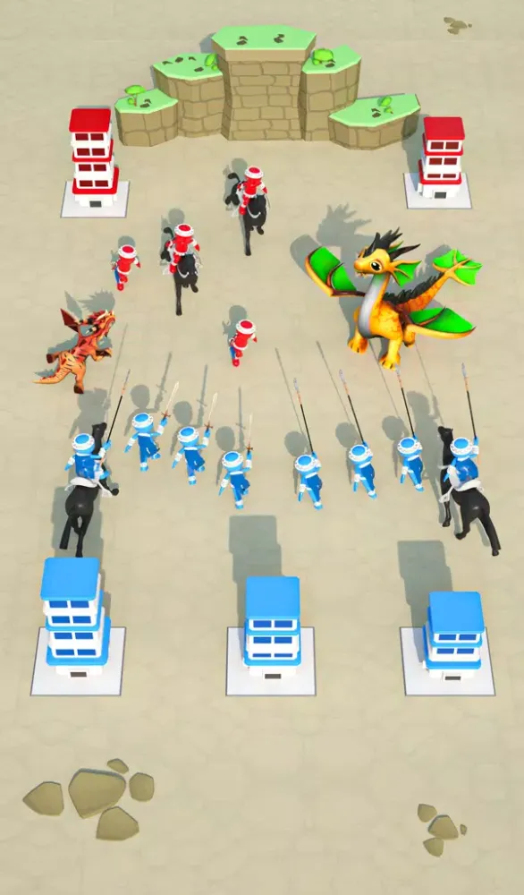 Capturas de tela do Merge And Conquer: Battle Game