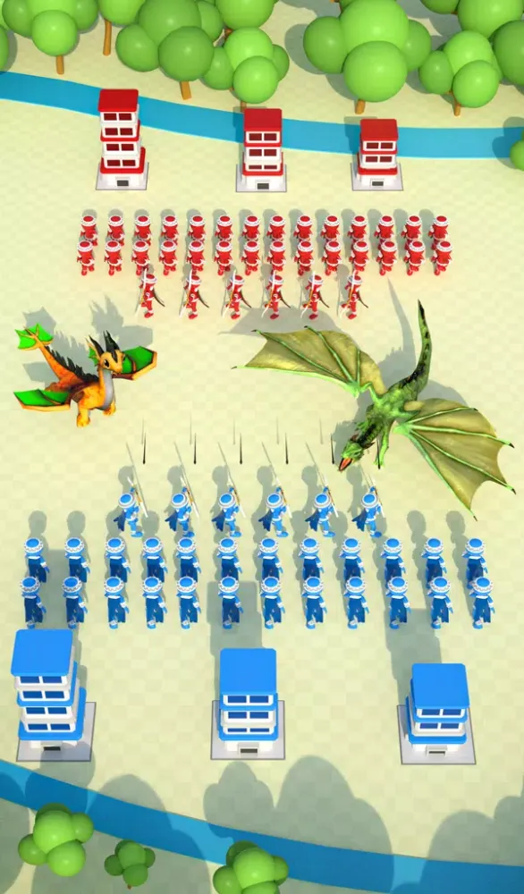Capturas de tela do Merge And Conquer: Battle Game