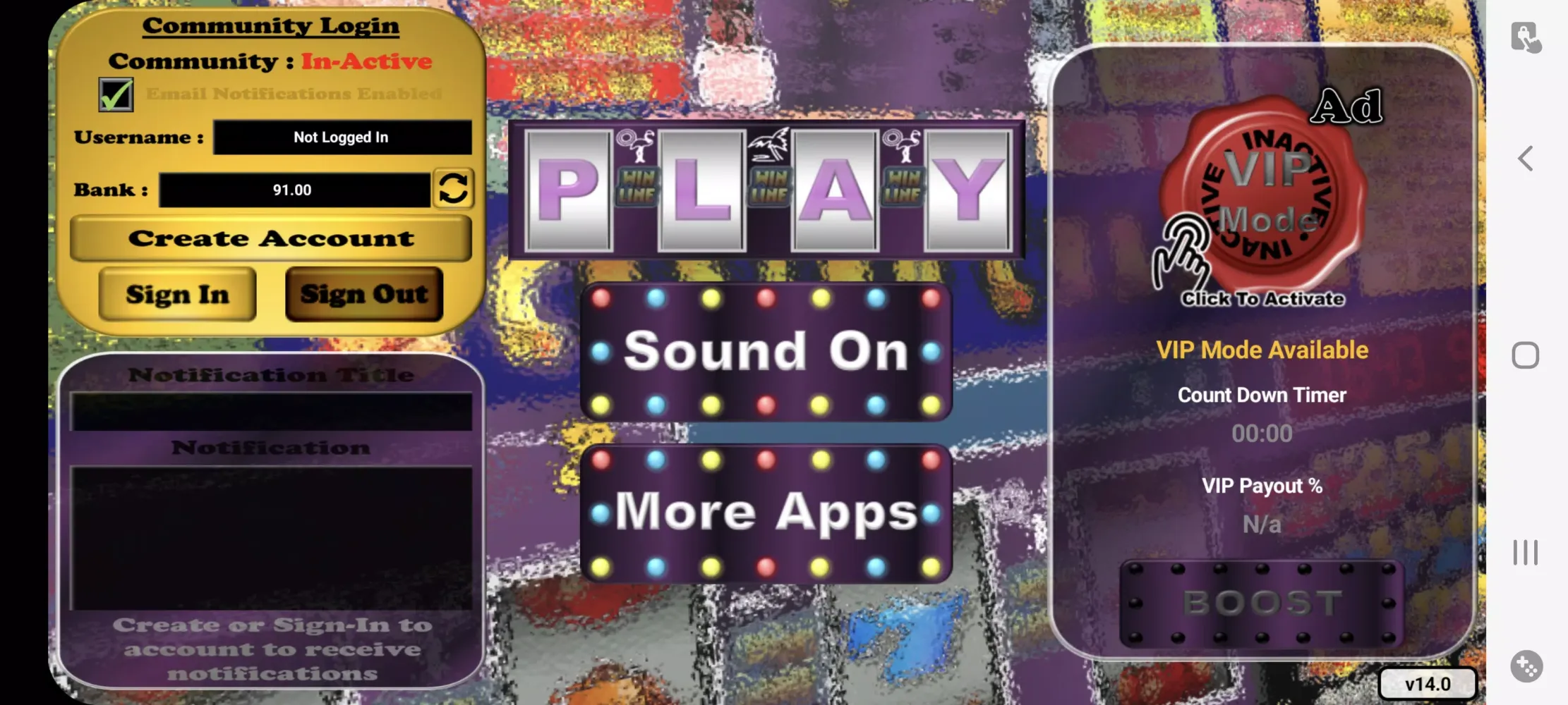 CASINOCRAZY Club Fruit Machine Ekran Görüntüleri