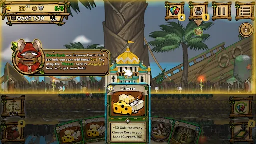 Ratropolis : CARD DEFENSE GAME স্ক্রিনশট