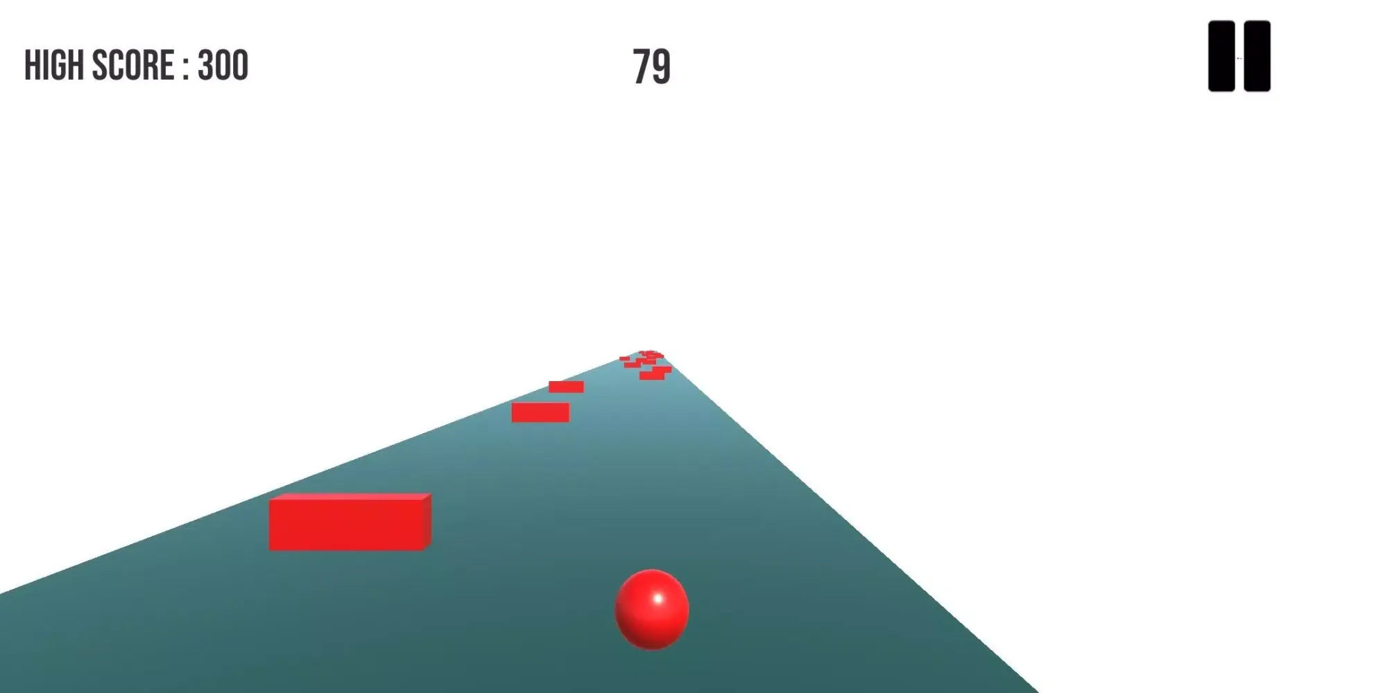 Tangkapan layar Dashing Ball