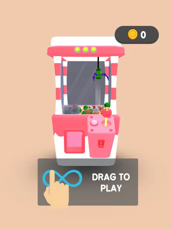 Claw & Collect Toy 3D iPad  स्क्रीनशॉट