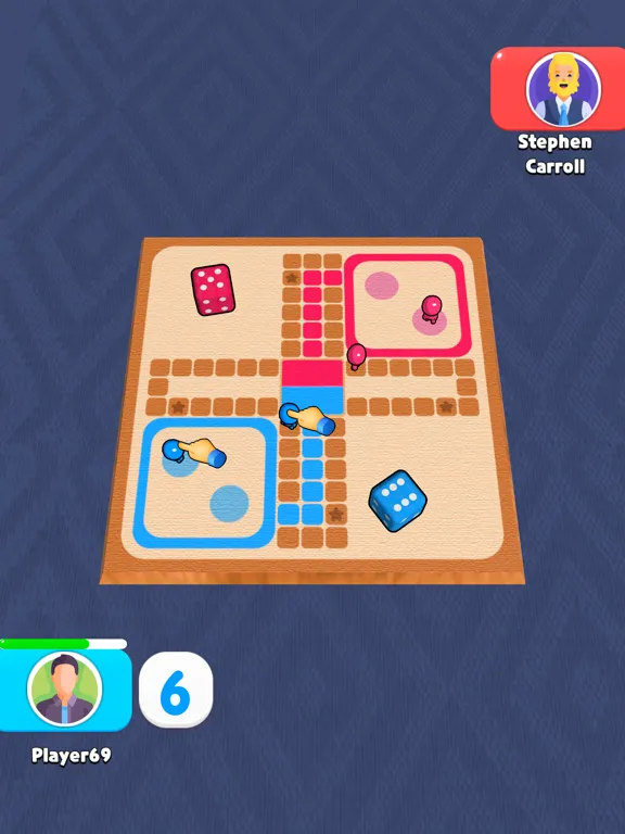 Ảnh chụp màn hình của Real Ludo 3D iPad 