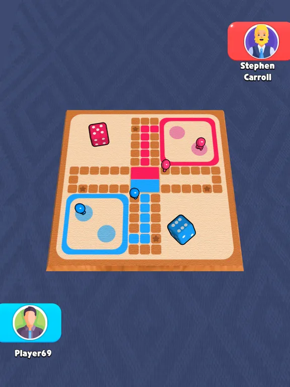 Ảnh chụp màn hình của Real Ludo 3D iPad 